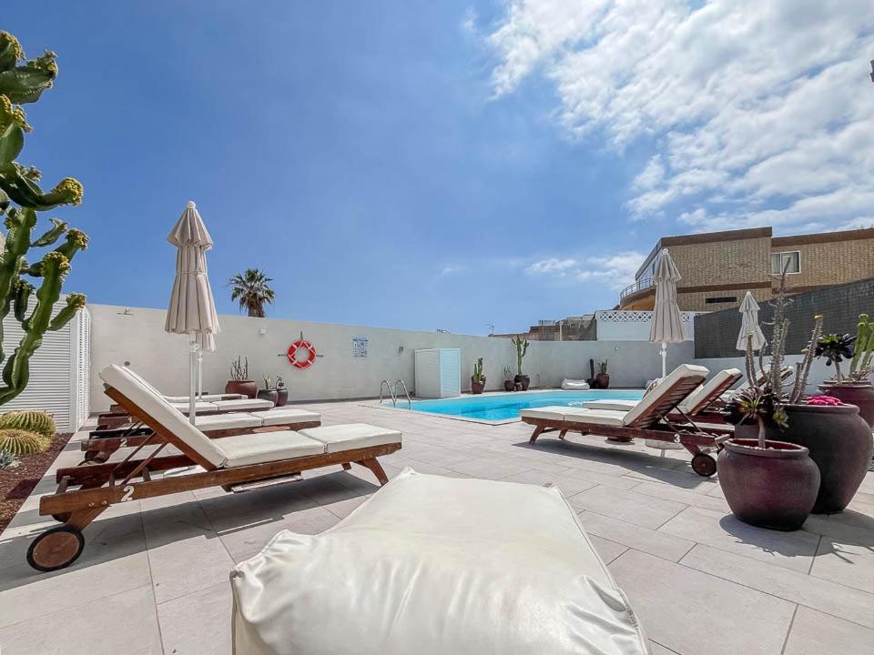 Ferienwohnung Casa Edem Playa Del Hombre Con Piscina Y Solarium Telde Exterior foto