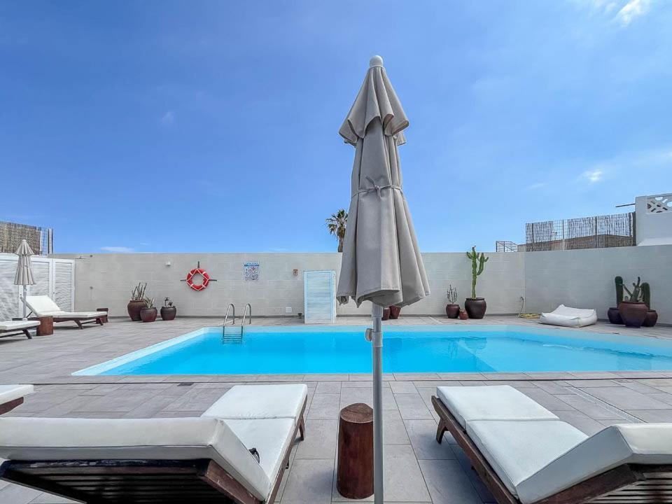 Ferienwohnung Casa Edem Playa Del Hombre Con Piscina Y Solarium Telde Exterior foto