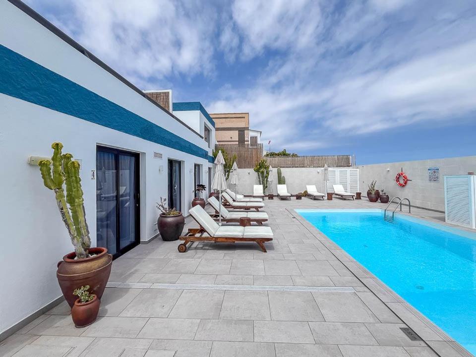 Ferienwohnung Casa Edem Playa Del Hombre Con Piscina Y Solarium Telde Exterior foto
